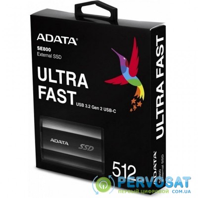 Накопитель SSD USB 3.2 1TB ADATA (ASE800-1TU32G2-CBK)