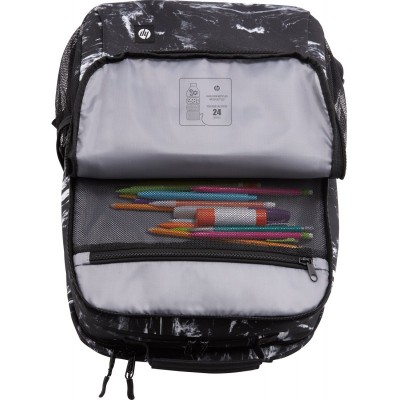 Рюкзак для ноутбука HP, Campus XL, 16.1", поліестер, чорно-білий