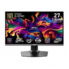 Монітор MSI 26.5" MPG 272URX QD-OLED 2xHDMI, DP, 2xUSB, USB-C, Audio, OLED, 3840x2160, 240Hz, 0.03ms, DCI-P3 99%, AdaptiveSync, Pivot, HDR400 Монітор MSI 26.5" MPG 272URX QD-OLED 2xHDMI, DP, 2xUSB, USB-C, Audio, OLED, 3840x2160, 240Hz, 0.03ms, DCI-P3 99%, AdaptiveSync, Pivot, HDR400