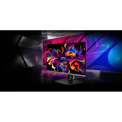 Монітор MSI 26.5" MPG 272URX QD-OLED 2xHDMI, DP, 2xUSB, USB-C, Audio, OLED, 3840x2160, 240Hz, 0.03ms, DCI-P3 99%, AdaptiveSync, Pivot, HDR400