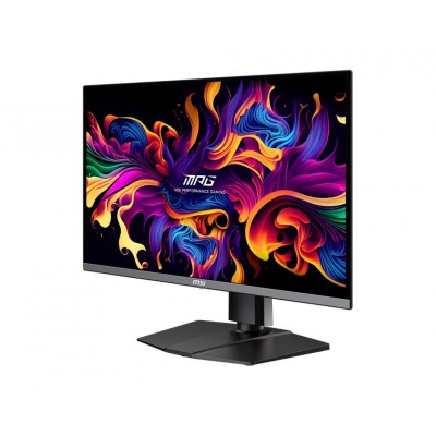 Монітор MSI 26.5" MPG 272URX QD-OLED 2xHDMI, DP, 2xUSB, USB-C, Audio, OLED, 3840x2160, 240Hz, 0.03ms, DCI-P3 99%, AdaptiveSync, Pivot, HDR400