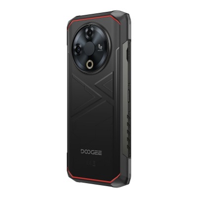 Смартфон Doogee Fire 6 6.56" 6/256ГБ, 2SIM, 10400мА•год, чорний (з тепловізором)