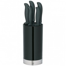 Набір ножів Kela Acida с подставкой 6 предметов Black (11287) Набір ножів Kela Acida с подставкой 6 предметов Black (11287)