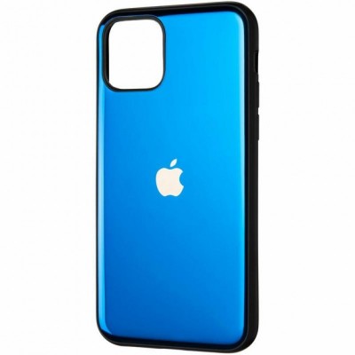Чохол до моб. телефона Gelius Metal Glass Case for iPhone 11 Pro Max Blue (00000077032)