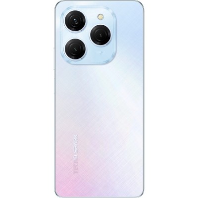 Смартфон TECNO Spark 20 PRO (KJ6) 6.78" 8/256ГБ, 2SIM, 5000мА•год, Frosty Ivory
