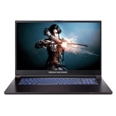Ноутбук Dream Machines RG2050-17 17.3FHD IPS, Intel i5-12450H, 16GB, F1TB, NVD2050-4, DOS, чорний