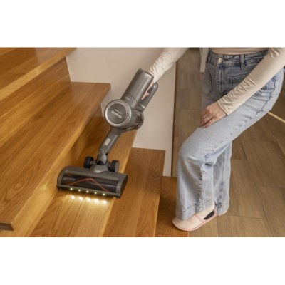 Пилосос Gorenje бездротовий, 95Вт, конт пил -0.5л, автон. робота до 60хв, HEPA, 2 в 1, підсвічування, індикатор, антрацит