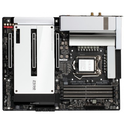 Материнська плата GIGABYTE Z590 VISION D s1200 Z590 4xDDR4 M.2 Wi-Fi!!!BT HDMI-DP 2xThunderbolt 2.5GbE LAN SPDIF ATX