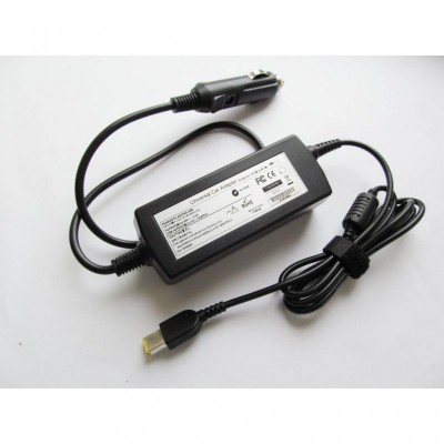 Блок живлення до ноутбуку AlSoft [car 12В-16В] Lenovo 90W 20V, 4.5A, роз'єм прямокут. + 2*USB (A40288)