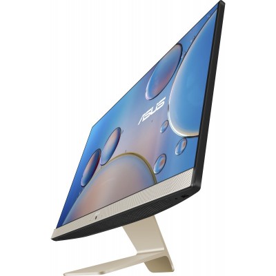 Персональний комп'ютер моноблок ASUS M3400WYAK-BA019M 23.8" FHD AG, AMD R5-5625U, 16GB, F512GB, UMA, WiFi,  кл+м, без ОС, золотистий