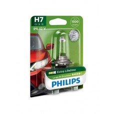 Лампа галогенна Philips H7 LongLife EcoVision, 1шт/блістер Лампа галогенна Philips H7 LongLife EcoVision, 1шт/блістер