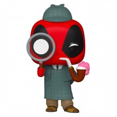 Фігурка Funko POP! Bobble Marvel Deadpool 30th Sherlock Deadpool (Exc) 54691