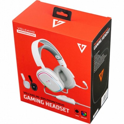 Наушники Modecom Volcano RGB Prometheus 7.1 USB White (S-MC-899-PROMETHEUS-200)