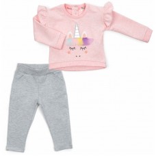 Набір дитячого одягу Breeze з єдинорогом (16060-74G-peach) Набір дитячого одягу Breeze з єдинорогом (16060-74G-peach)