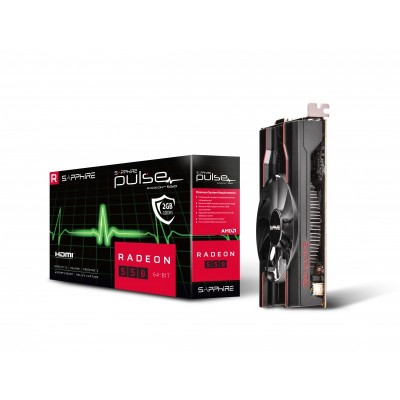 Відеокарта Sapphire Radeon RX 550 2GB GDDR5 PULSE