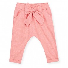 Штани дитячі Breeze з бантом (10704-92G-peach) Штани дитячі Breeze з бантом (10704-92G-peach)