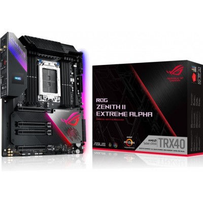 Материнcька плата ASUS ZENITH_II_EXTREME_ALPHA sTRX4 TRX40 8xDDR4 Wi-Fi!!!BT EATX