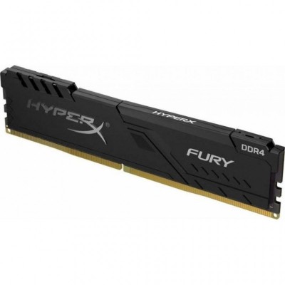 Модуль памяти для компьютера DDR4 8GB 3600 MHz HyperX Fury Black Kingston Fury (ex.HyperX) (HX436C17FB3/8)