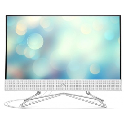 Персональний комп'ютер-моноблок HP All-in-One 21.5FHD IPS AG/Intel Pen J5040/8/1000/ODD/int/kbm/DOS/White