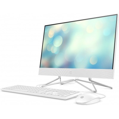 Персональний комп'ютер-моноблок HP All-in-One 21.5FHD IPS AG/Intel Pen J5040/8/1000/ODD/int/kbm/DOS/White