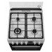 Плита Electrolux комбінована, 58л, 60x60см, дисплей, конвекція, чавун, пара, нерж