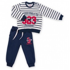 Набір дитячого одягу Breeze зі смугастою кофтою "323" (8849-98B-blue) Набір дитячого одягу Breeze зі смугастою кофтою "323" (8849-98B-blue)