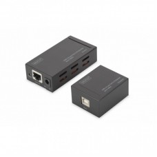 Адаптер USB 2.0 - UTP Cat5, 100m DIGITUS (DA-70142) Адаптер USB 2.0 - UTP Cat5, 100m DIGITUS (DA-70142)