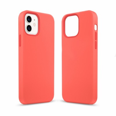 Чохол до моб. телефона MakeFuture Apple iPhone 12/12 Pro Premium Silicone Pink Citrus (MCLP-AI12/12PPC)
