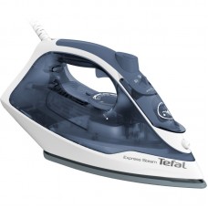 Праска Tefal Express Steam, 2400Вт, 270мл, паровий удар -165гр, постійна пара - 35гр, керам. підошва, біло-синій Праска Tefal Express Steam, 2400Вт, 270мл, паровий удар -165гр, постійна пара - 35гр, керам. підошва, біло-синій