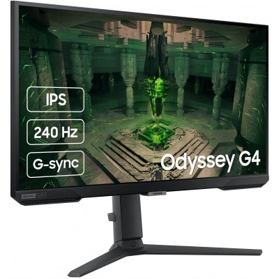 Монітор Samsung 27&quot; Odyssey G4 S27BG400EI 2*HDMI, DP,, IPS, 240Hz, 1ms