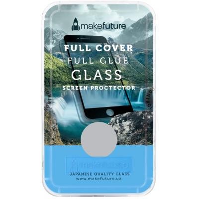 Скло захисне MakeFuture для Xiaomi Mi8 Lite Black Full Cover Full Glue (MGFCFG-XM8LB)