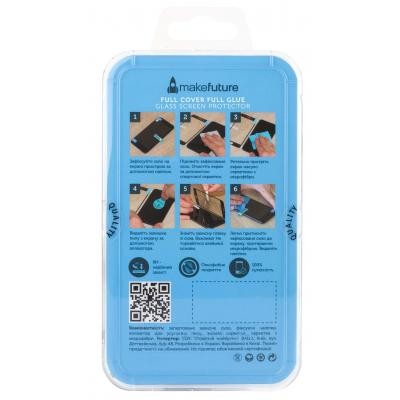 Скло захисне MakeFuture для Xiaomi Mi8 Lite Black Full Cover Full Glue (MGFCFG-XM8LB)