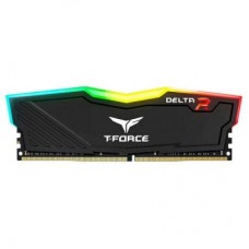Модуль пам'яті для комп'ютера DDR4 8GB 2666 MHz T-Force Delta Black RGB Team (TF3D48G2666HC15B01)
