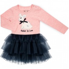 Плаття Breeze з кроліком (13790-104G-peach) Плаття Breeze з кроліком (13790-104G-peach)