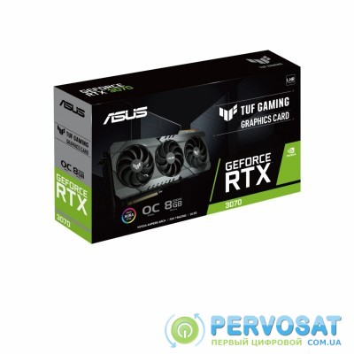 Видеокарта ASUS GeForce RTX3070 8Gb TUF OC V2 GAMING LHR (TUF-RTX3070-O8G-V2-GAMING)