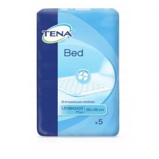 Пелюшки для малюків Tena Bed Plus 60х90 см 5 шт (7322540247879/7322540801934) Пелюшки для малюків Tena Bed Plus 60х90 см 5 шт (7322540247879/7322540801934)
