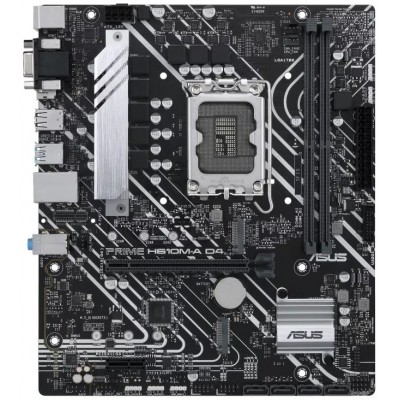 Материнcька плата ASUS PRIME H610M-A D4-CSM s1700 H610 2xDDR4 M.2 HDMI-VGA-DP mATX