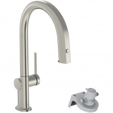 Змішувач для кухні Hansgrohe  Aqittura M91, довж.виливу - 215мм, витяжний, 1важіль, FilterSystem 210, під сталь