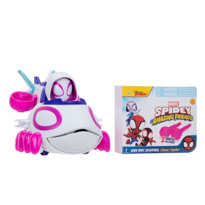 Машинка Spidey Little Vehicle Web Dart Zoomers Привид-павук (Ghost-Spider) Машинка Spidey Little Vehicle Web Dart Zoomers Привид-павук (Ghost-Spider)