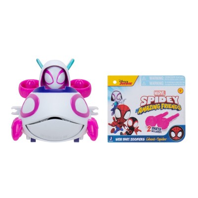 Машинка Spidey Little Vehicle Web Dart Zoomers Привид-павук (Ghost-Spider) Машинка Spidey Little Vehicle Web Dart Zoomers Привид-павук (Ghost-Spider)