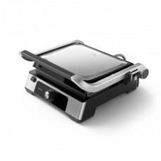 Гриль Philips прижимний Series 5000, 2200Вт, з`ємні пластини, розкриття на 180°, метал Гриль Philips прижимний Series 5000, 2200Вт, з`ємні пластини, розкриття на 180°, метал
