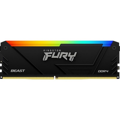 Пам'ять ПК Kingston DDR4  16GB 3600 FURY Beast RGB