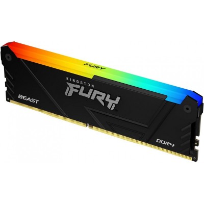 Пам'ять ПК Kingston DDR4  16GB 3600 FURY Beast RGB