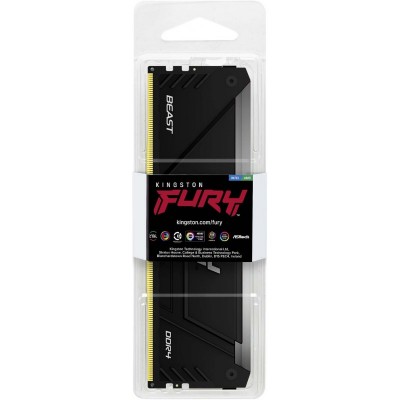 Пам'ять ПК Kingston DDR4  16GB 3600 FURY Beast RGB