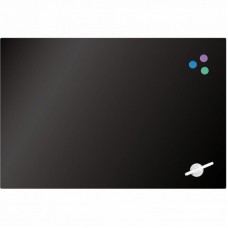 Офісна дошка Axent скляна магнітно-маркерна 60х90 см, чорна (9615-01-А) Офісна дошка Axent скляна магнітно-маркерна 60х90 см, чорна (9615-01-А)