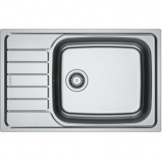 Мийка кухонна Franke Spark, нерж.сталь, прямокутник, з крилом, 780х500х160мм, чаша - 1, врізна, оборотна, SKL 611-78 XL, нерж декор Мийка кухонна Franke Spark, нерж.сталь, прямокутник, з крилом, 780х500х160мм, чаша - 1, врізна, оборотна, SKL 611-78 XL, нерж декор