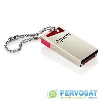 USB флеш накопитель Apacer 64GB AH112 Red USB 2.0 (AP64GAH112R-1)