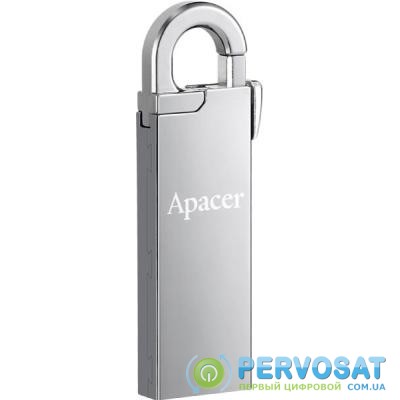 USB флеш накопитель Apacer 16GB AH13A Silver USB 2.0 (AP16GAH13AS-1)
