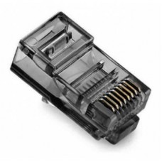 Конектор RJ45 cat.5e UTP 8P8C Black 100 шт Merlion (05356) Конектор RJ45 cat.5e UTP 8P8C Black 100 шт Merlion (05356)