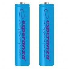 Акумулятор Esperanza AAA 1000mAh Ni-MH * 2 blue (EZA101B) Акумулятор Esperanza AAA 1000mAh Ni-MH * 2 blue (EZA101B)